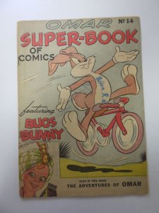 Super-Book of Comics #14 VG condition ink/pencil front cover