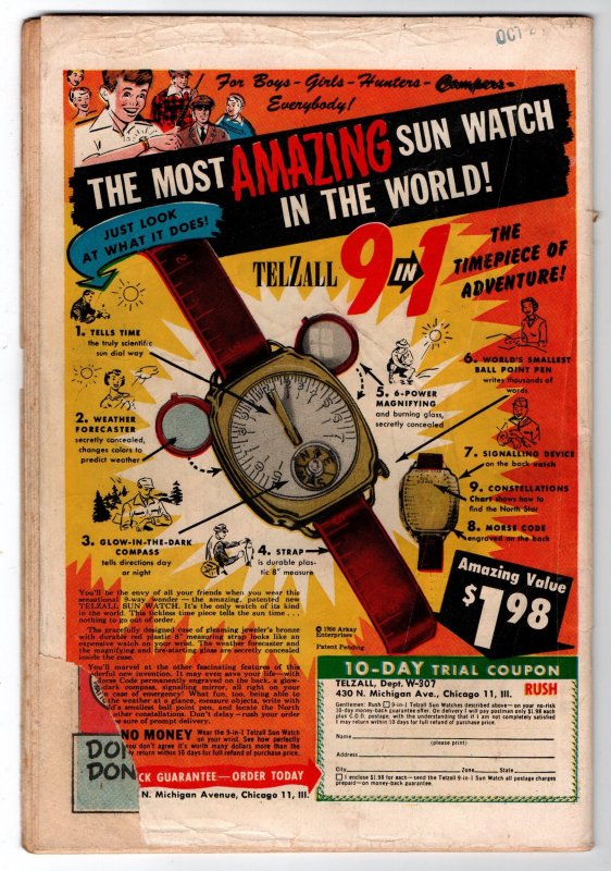 Strange Adventures #3 (1950)  G 2.0  see description