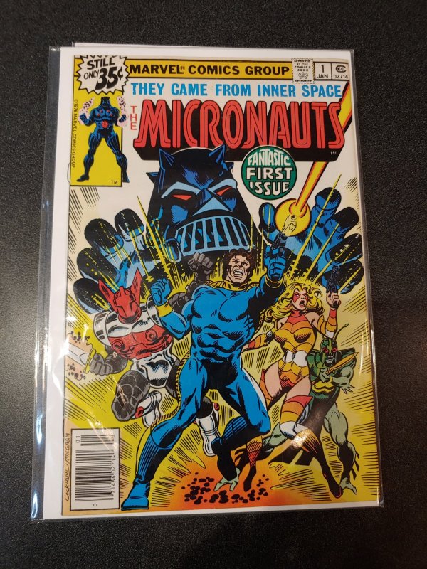 MICRONAUTS #1 VF/NM  MOVIE IS IN PRODUCTION