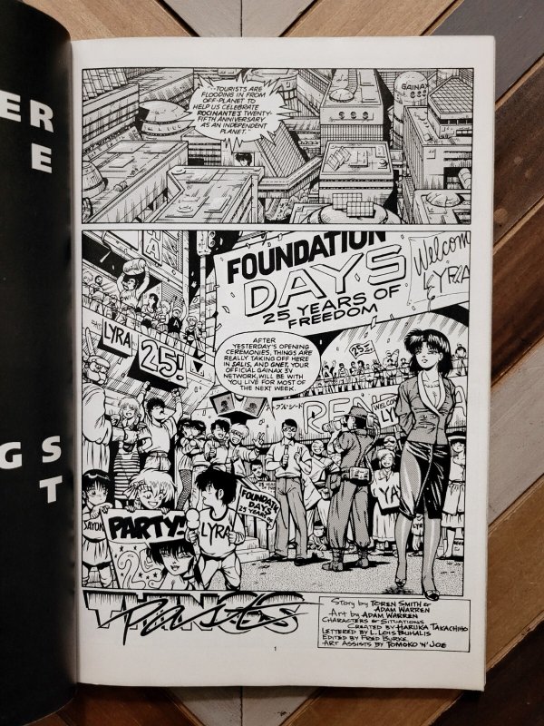 Dirty Pair II Dangerous Acquaintances TPB VF+ 8.5 (Eclipse 1991) LOVELY ANGELS