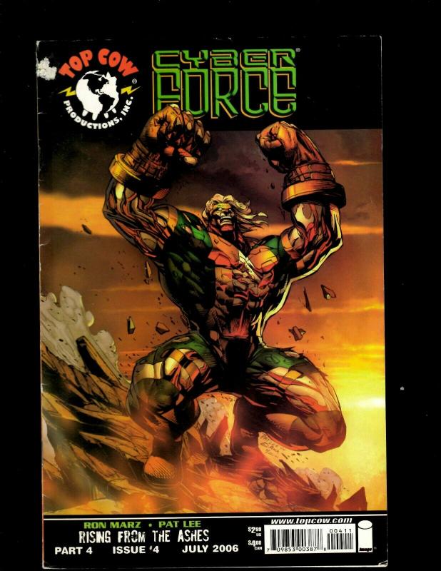 Lot of 9 Comic Books Cyber Force 1 5 4 6 5 3 Fusion 3 2 Gen13 1 J398