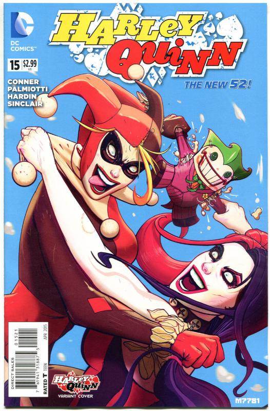 HARLEY QUINN #14 15 16, NM-, New 52, Amanda Conner, Palmiotti,2014,more in store