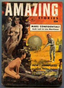 Amazing Stories April 1953- Bradbury- Heinlein- 1st digest