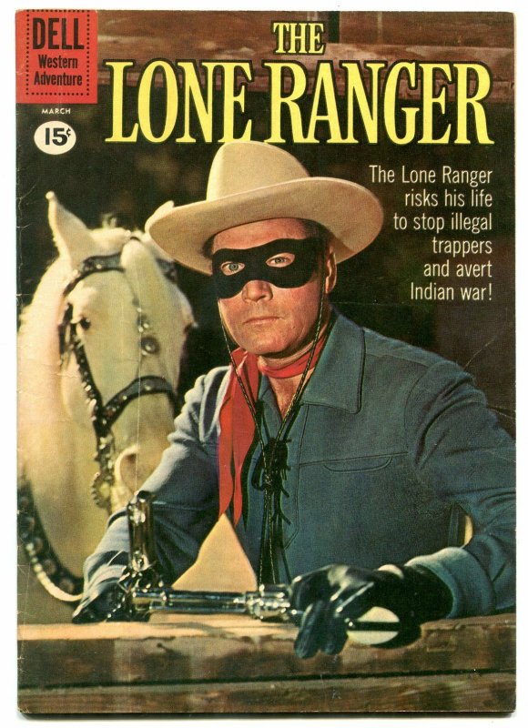 The Lone Rangers #138 1961- 15 cent cover- Dell Western VG/F