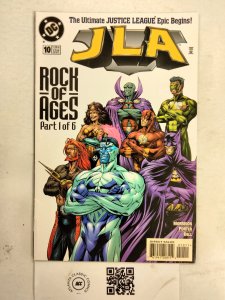 JLA #10 NM DC Comic Books Superman Batman Wonder Woman Flash Plastic-Man 2 HH40