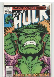 The Incredible Hulk #225 (1978) Hulk
