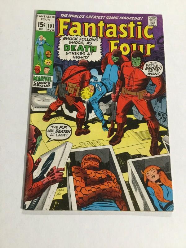 Fantastic Four 101 Vg/Fn Very Good/Fine 5.0 Marvel