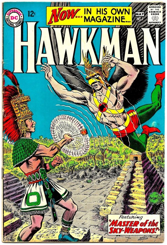 HAWKMAN #1 (Apr1964) 7.0 FN/VF 1st Silver Age Issue! Gardner Fox/Murphy Anderson