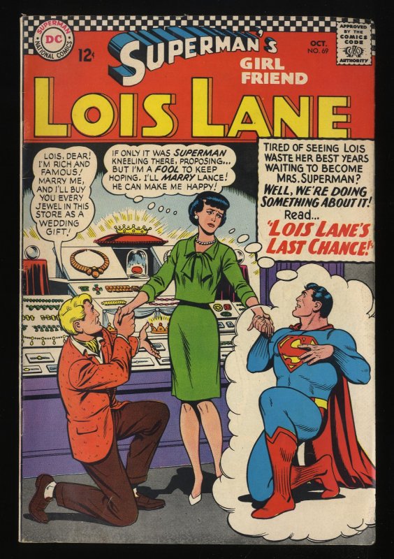 Superman's Girl Friend, Lois Lane #69 VG 4.0