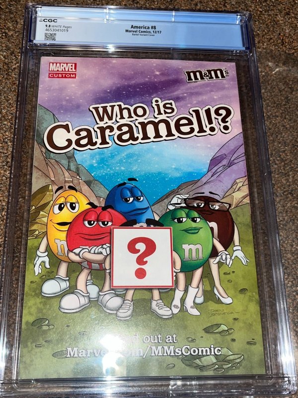 Miss America 8, 1:25 Jenn Bartel Variant Cover, CGC Graded 9.8