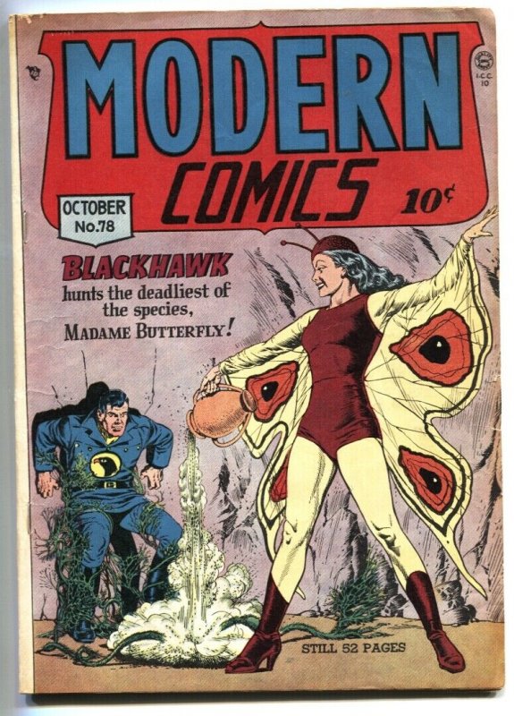 Modern #78 1948-Quality-Blackhawk-Torchy-1st Madame Butterfly FN