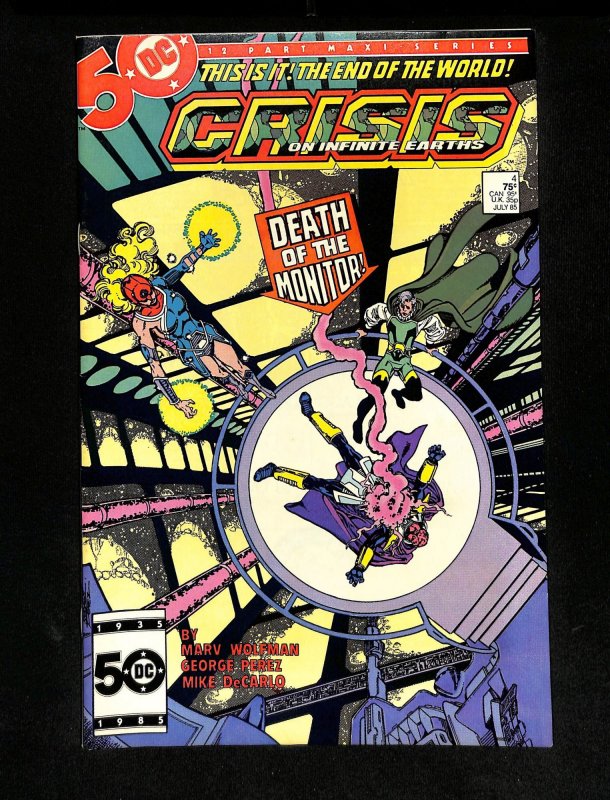 Crisis on Infinite Earths #4