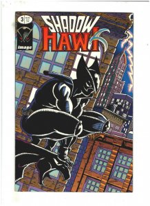 Shadowhawk #3 VF/NM 9.0 Image Comics 1992 Jim Valentino, Glow-In-Dark-Cover