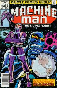 Machine Man #5 VG ; Marvel | low grade comic Jack Kirby
