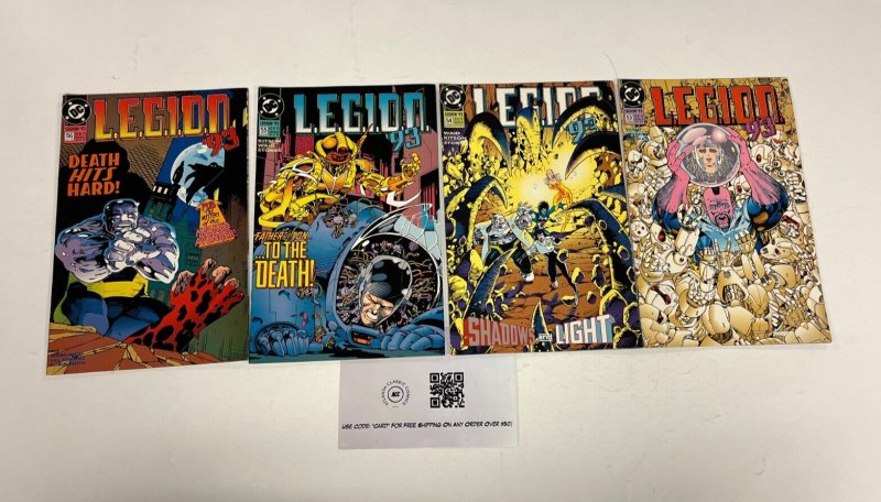 4 Legion 93 DC Comics Books #53 54 55 56 Kitson Waid 97 JW16