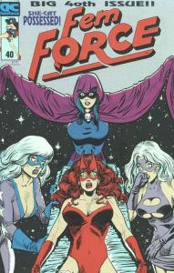 Femforce #40 FN ; AC | She-Cat