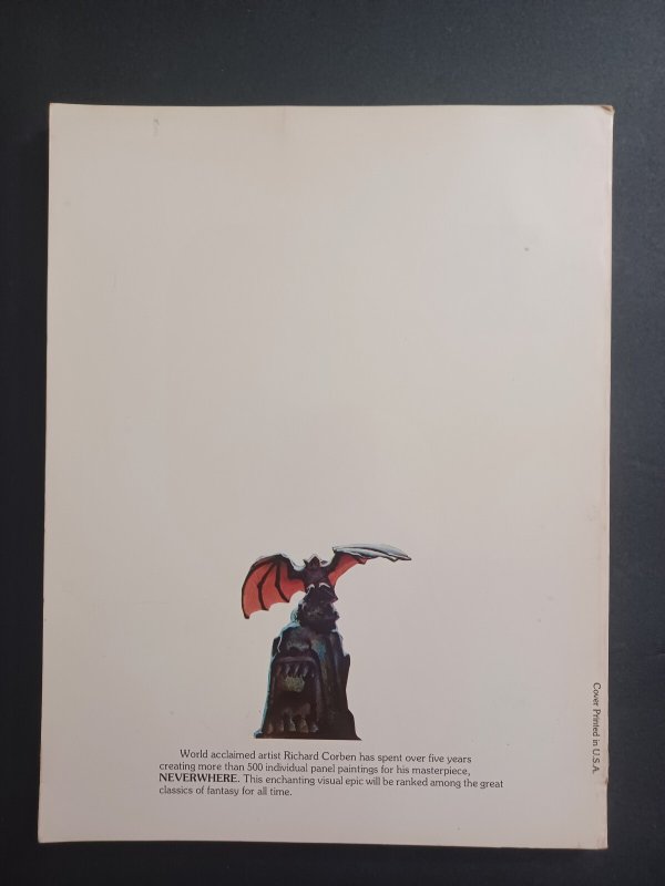 NeverWhere Epic Adventure of Fantasy - 1st Edition - Richard Corben - 1978 - VF
