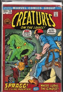 Creatures on the Loose #15 (1972) Spragg