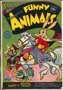 Fawcett's Funny Animals #63 1949-Fawcett-Hoppy Capt Marvel Bunny-VG+