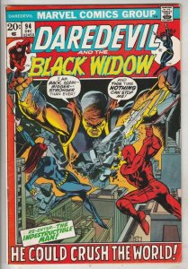 Daredevil #94 (Dec-72) NM- High-Grade Daredevil
