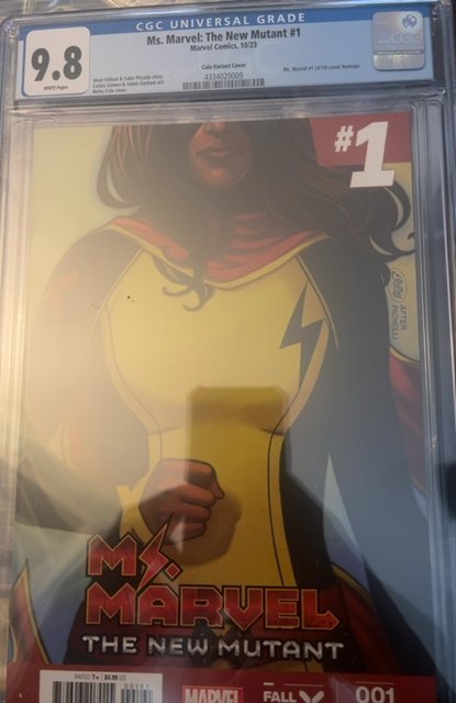 Ms. Marvel: The New Mutant #1 Cola Cover (2023)