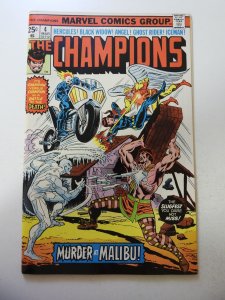 The Champions #4 (1976) VF Condition MVS Intact