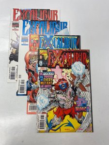 4 Excalibur MARVEL comic books #2 3 122 123 79 KM13
