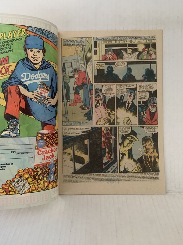 The Vision And The Scarlet Witch #3 1982