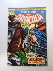 Tomb of Dracula #10 (1973) 1st appearance of Blade VF- condition