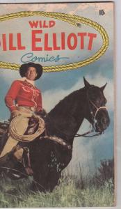 Wild Bill Elliott Comics 2 Strict 1950 VG Affordable-Grade Wild Bill Elliott 