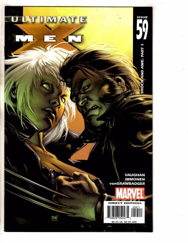 Lot Of 10 Ultimate X-Men Marvel Comic Books # 51 52 53 54 55 56 57 58 59 60 J263