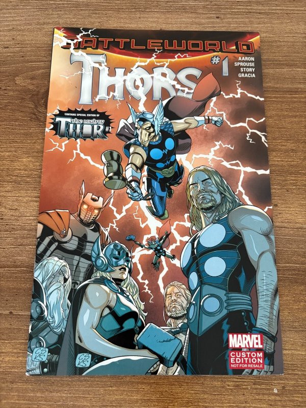 Thors # 1 NM Custom Edition Variant Marvel Comic Book Thor Odin Loki 21 J325