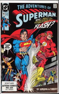 Adventures of Superman #463 (1990) Superman