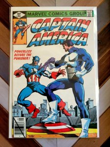 Captain America #241 FN/VF (Marvel 1980) Frank Miller art 1st battle vs Punisher 