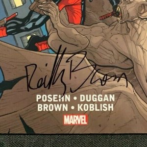 2016 DEADPOOL Dracula's Gauntlet SIGNED SC VF 8.0 1st Marvel / Fisherman