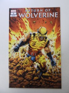 Return of Wolverine #1 variant (2018) NM condition