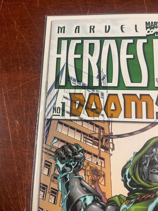 Heroes Reborn DOOMSDAY # 1 NM Marvel Comic Book Dr. Doom Iron Man 23 J239