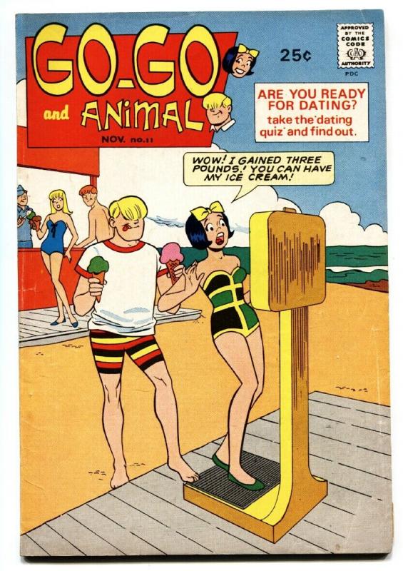 TIPPY'S FRIENDS GO-GO AND ANIMAL #11 1968-TOWER-FASHION PAGES-Vanilla Fudge