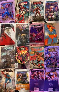 Lot of 16 Comics (See Description) Harley Quinn, Heroes For Hire, Hawkman, He...