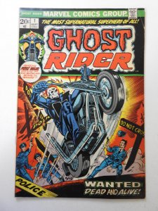 Ghost Rider #1 (1973) VG Condition! Moisture stain