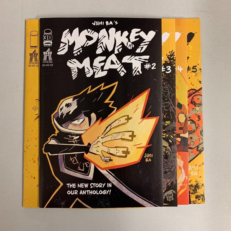 Monkey Meat #1-5 Set (Image 2022) 1 2 3 4 5 Juni Ba (9.0+) 