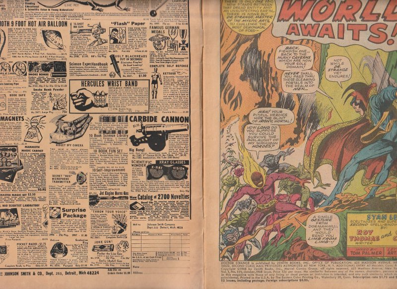 Doctor Strange #173 (1968)