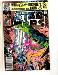 Star Wars # 55 FN/VF Marvel Comic Book Storm Trooper Jedi Skywalker Vader JL9