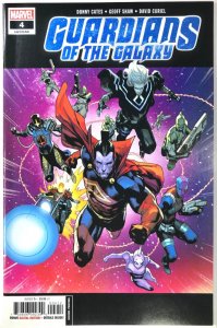 GUARDIANS OF THE GALAXY Comic # 4 — Shaw Variant Cover C — 2019 Marvel Universe