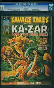 Savage Tales #8 (1975) CGC 9.2 NM-