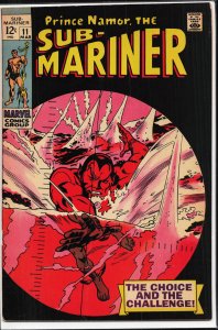 Sub-Mariner #11 (1969) Namor the Sub-Mariner