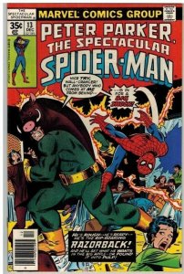 PETER PARKER 13 VF+ Dec. 1977