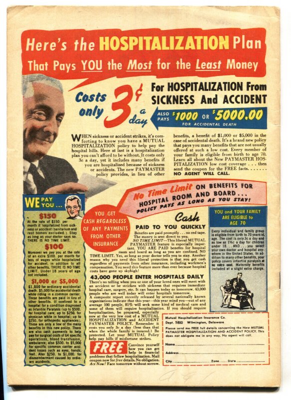 Airboy Vol. 7 #9 - 1950 - Hillman - VG/FN - comic book