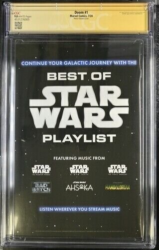 Doom (2024) # 1 (CGC 9.8 SS) Signed Sanford Greene * Marvel Comics * Perez