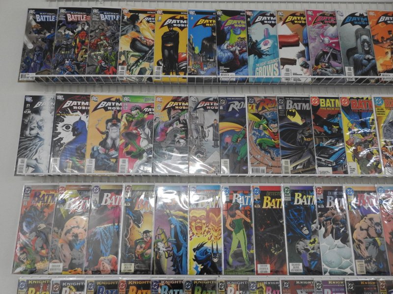 Huge Lot 140+ Comics W/ Batman + Robin, Batman, Superman+ Avg VF-NM Condition!